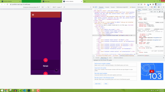 React Responsive Portfolio Website - Complete React Project – Screenshot 4