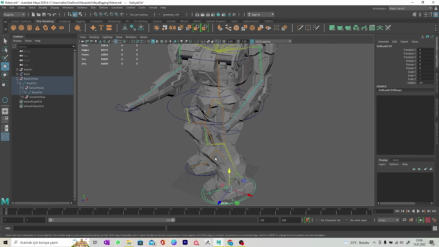 Autodesk Maya ile Rigging ve Yüz animasyonunu öğrenin - Screenshot_03