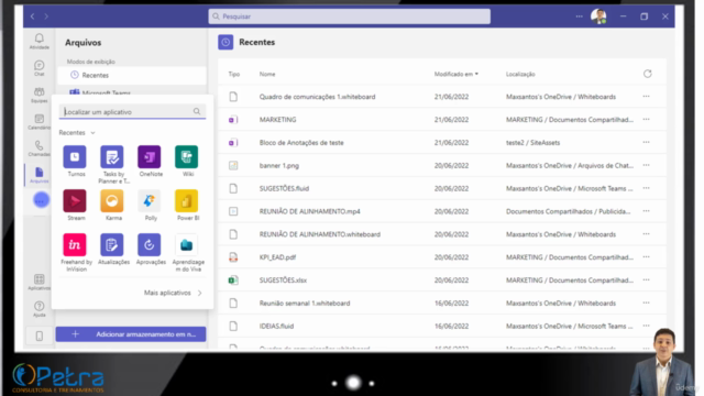 Microsoft Teams (do básico ao avançado com apps) – Screenshot 4