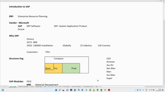 SAP MM in Marathi – Screenshot 1