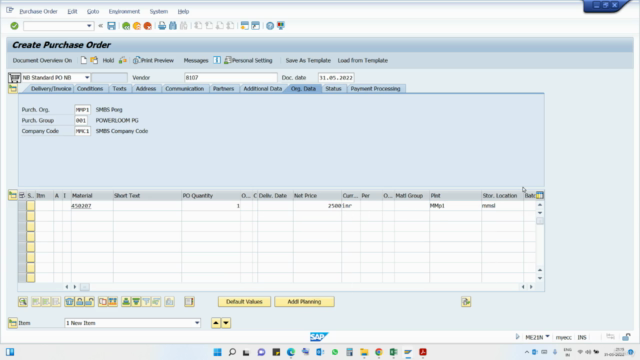 SAP MM in Marathi – Screenshot 3