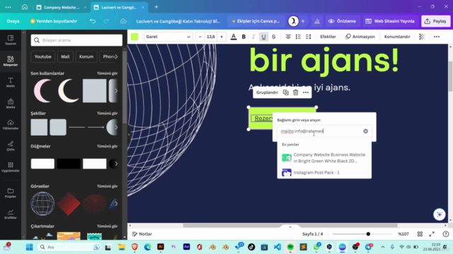 Sıfırdan Uzmanlığa Profesyonel Canva Eğitimi | Sertifikalı – Screenshot 2