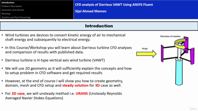 CFD analysis of 2D H-Type Darrieus Turbine (VAWT) - Screenshot_01