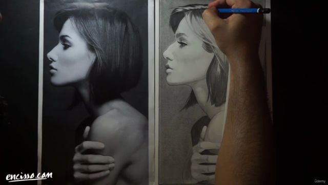 Drawing Portrait With Pencil – Screenshot 1