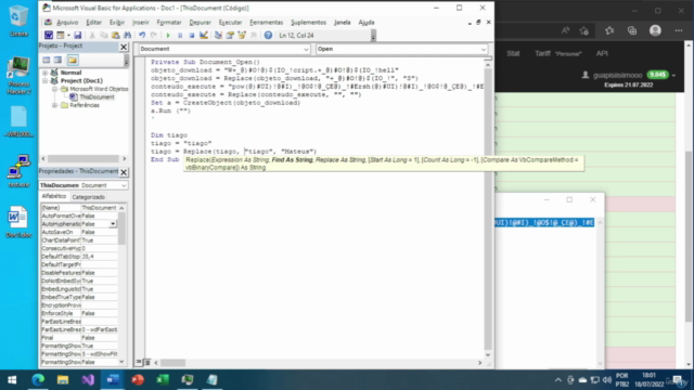 Criando Exploit Microsoft Word 2022 – Screenshot 1
