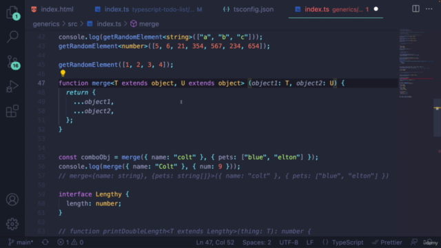 【한글자막】 TypeScript 마스터 with Webpack & React – Screenshot 1