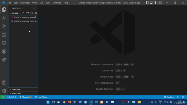 Complete Python NumPy Tutorial in Hindi (With Notes) – Screenshot 3