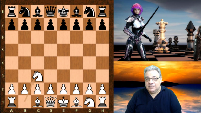 The Queen's Knight Attack Chess Opening System (1. Nc3) – Screenshot 1