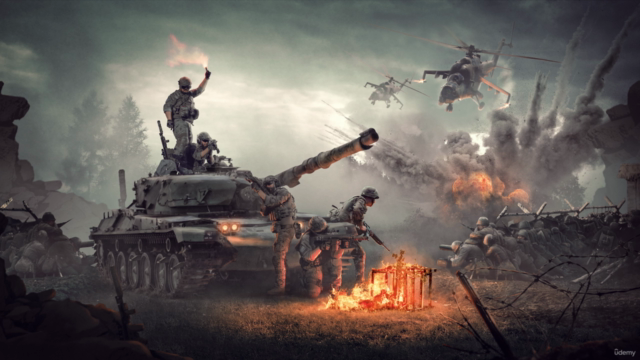 Photoshop advanced manipulation course – Screenshot 1