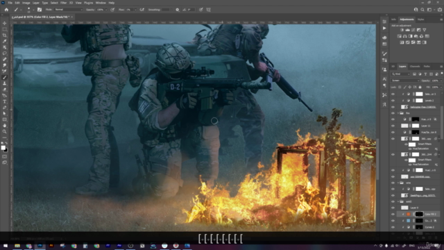 Photoshop advanced manipulation course – Screenshot 2