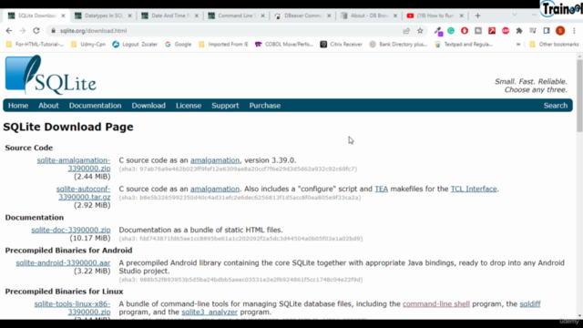 Learn SQLite For Absolute Beginners - Crash Course – Screenshot 1
