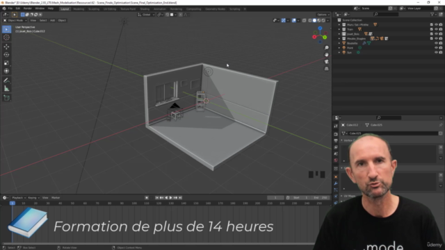 Blender - outils de modélisation – Screenshot 1