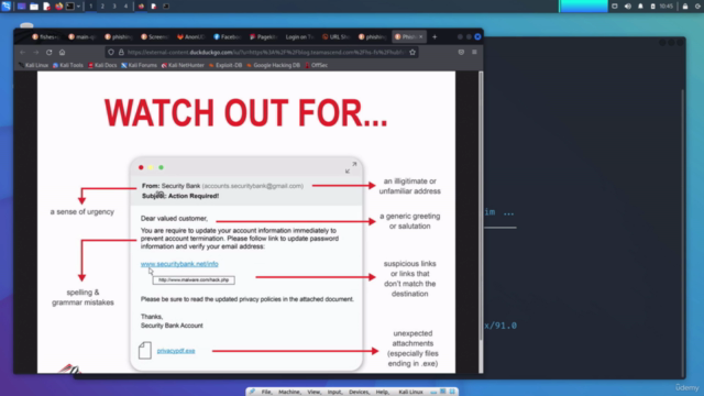 Cyber Security: Phishing – Screenshot 2
