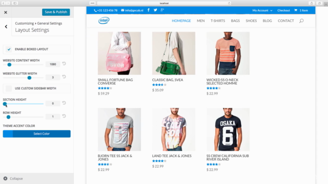 eCommerce with WordPress and WooCommerce - Theming a store – Screenshot 1
