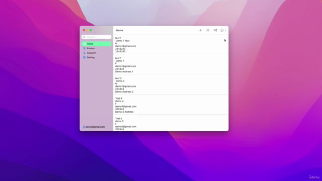Flutter macOS App – Screenshot 2