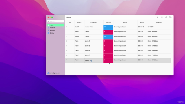 Flutter macOS App – Screenshot 3