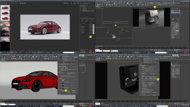 V-Ray 'de Endüstriyel Tasarım – Screenshot 2