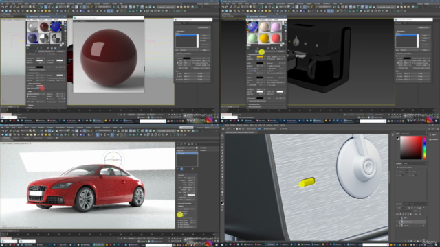 V-Ray 'de Endüstriyel Tasarım – Screenshot 4