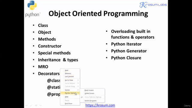 OBJECT ORIENTED PYTHON PROGRAMMING - LEVEL 2 – Screenshot 2