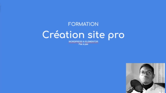 Création d'un site web pro avec Wordpress et Elementor Pro – Screenshot 1