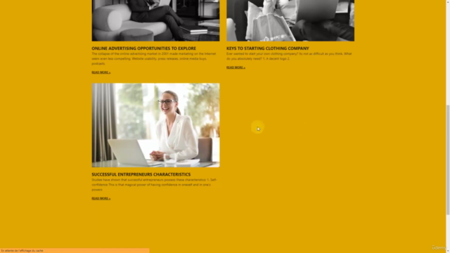 Création d'un site web pro avec Wordpress et Elementor Pro – Screenshot 4