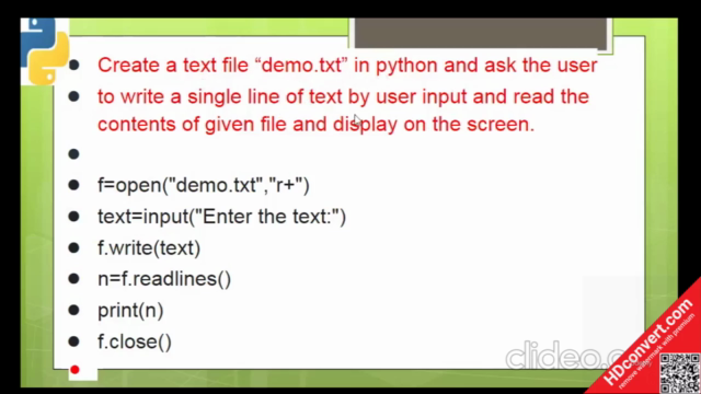 Python:Built in function,I/O, File Operation,Exception – Screenshot 1