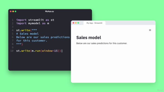 Streamlit : Déployer son app de Machine Learning sur le web – Screenshot 2