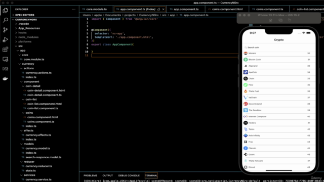 NGRX angular nativescript – Screenshot 1