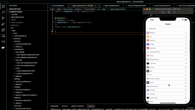 NGRX angular nativescript – Screenshot 4