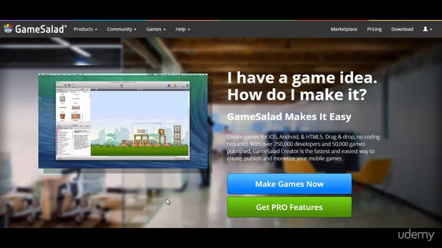 Crie jogos com o GameSalad! – Screenshot 1