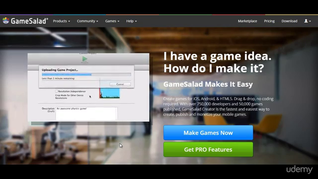 Crie jogos com o GameSalad! – Screenshot 2