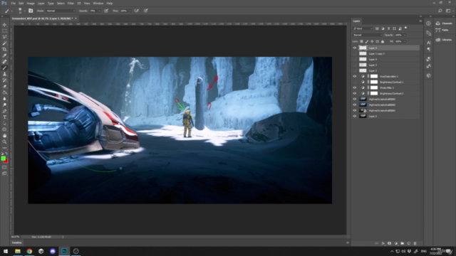 Unreal Engine 5 - Sci-Fi Environment Design – Screenshot 1