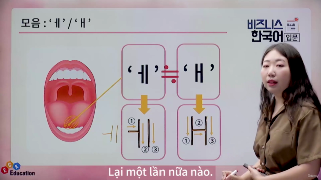 Tiếng Hàn nhập môn(비즈니스 한국어 입문 + 베트남어 자막) – Screenshot 2