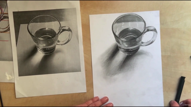 Draw a realistic 3D glass mug with a professional painter – Screenshot 2