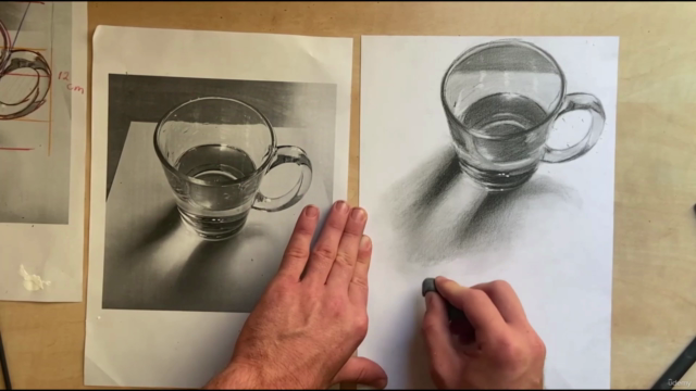 Draw a realistic 3D glass mug with a professional painter – Screenshot 4