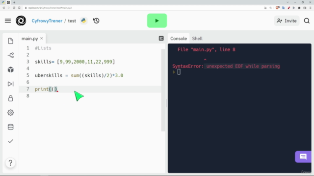 Python - Nauka poprzez działanie! - Python learing by doing – Screenshot 1