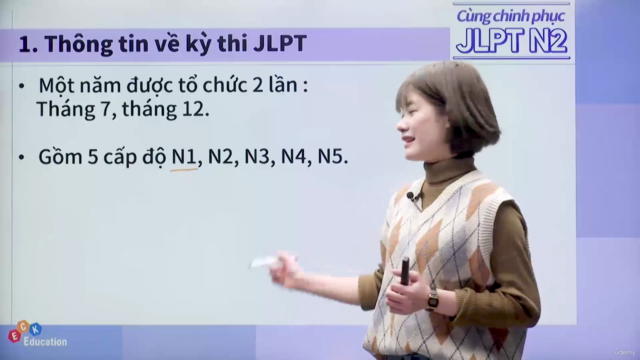 Cùng chinh phục JLPT N2 - Kanji & Nghe(JLPT N2 - 한자 및 듣기) - Screenshot_01