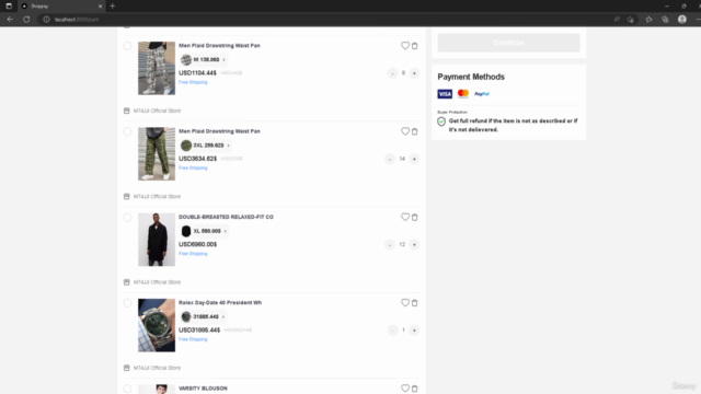 BUILD THE BEST ECOMMERCE WEBSITE EVER with REACT JS NEXT JS – Screenshot 1