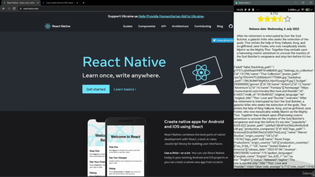 Belajar React Native dengan Membuat Movie App – Screenshot 3