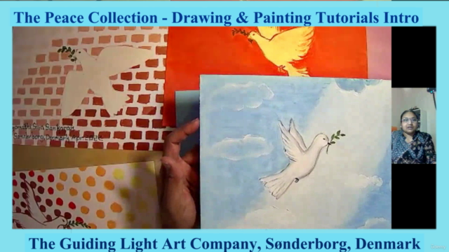 Learn to draw & paint a Peace Dove - Peace Collection 1 FREE – Screenshot 2
