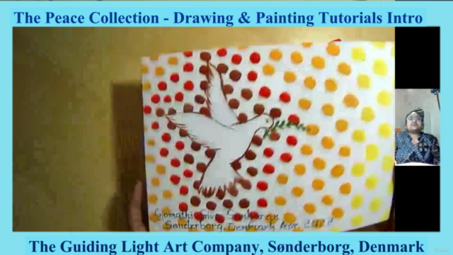 Learn to draw & paint a Peace Dove - Peace Collection 1 FREE – Screenshot 4