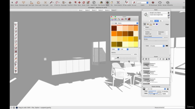 Sketchup - Wizualizacje bez V-raya - Kurs postprodukcji – Screenshot 2