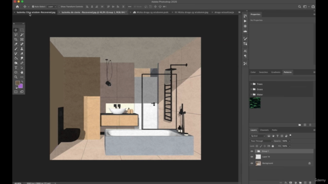 Sketchup - Wizualizacje bez V-raya - Kurs postprodukcji – Screenshot 3