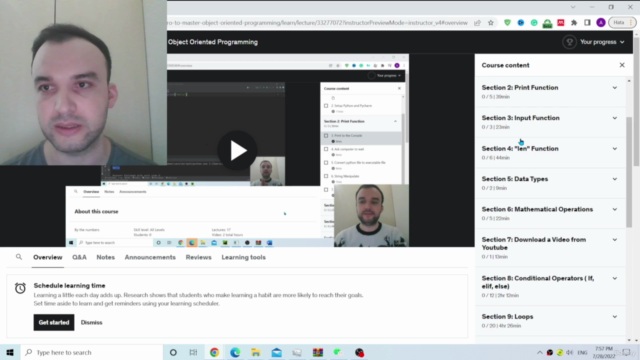 Learn Python From Zero to Master Object Oriented Programming – Screenshot 1