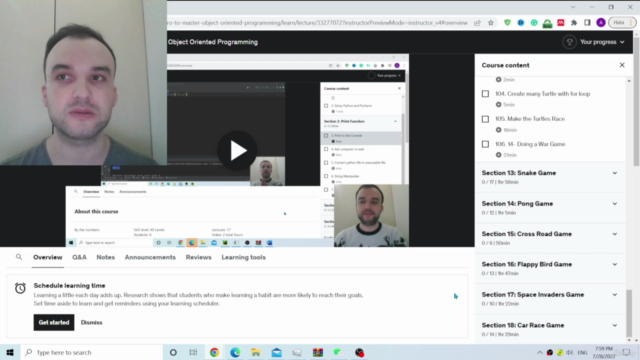 Learn Python From Zero to Master Object Oriented Programming – Screenshot 3