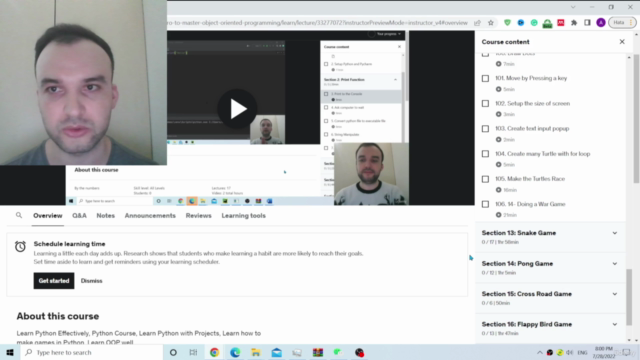 Learn Python From Zero to Master Object Oriented Programming – Screenshot 4