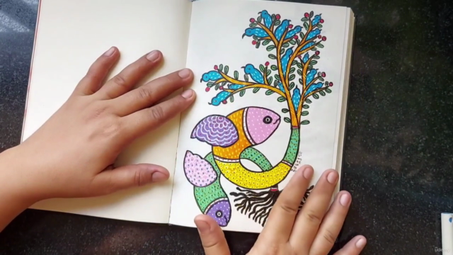 Paint Beautiful Folk Art With Acrylics: For Beginners – Screenshot 1