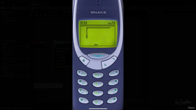 Unreal Engine 5 - Aprenda a criar o jogo SnakeClassic. – Screenshot 3