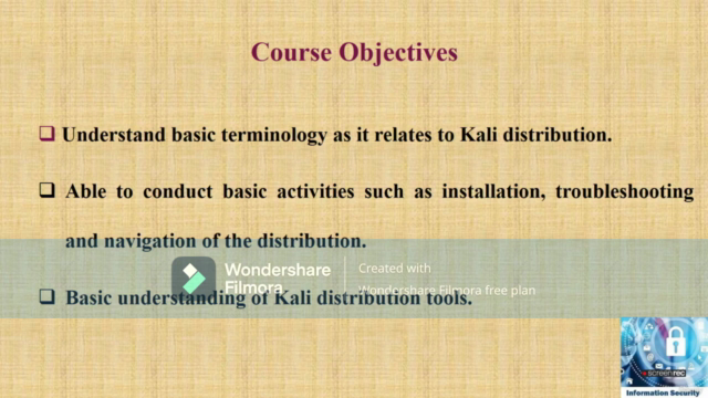 Kali Linux Fundamentals and become a cyber security leader – Screenshot 2