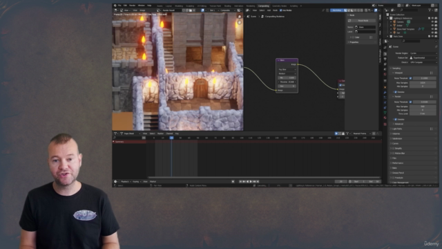 Blender 3 to Unreal Engine 5 Dungeon Modular Kitbash – Screenshot 2